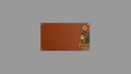 Egyptian goddess velvet wall tapestry – Eye of Horus terracotta design