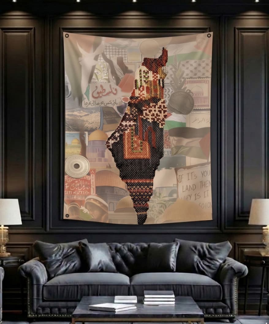 Palestinian Map Wall art